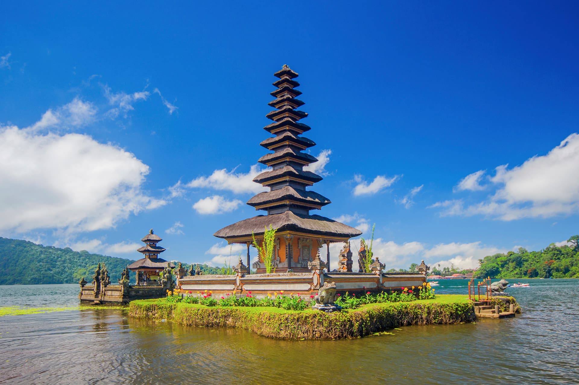 Pura Ulun Danu Bratan, one of Bali's wonders